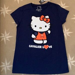 Old Navy UVA Hello Kitty tee